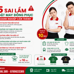 5 Sai Lầm Khi Đặt May Đồng Phục Mà Doanh Nghiệp Cần Tránh