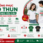 Đồng Phục Áo Thun In Theo Yêu Cầu – Tối Thiểu Bao Nhiêu Cái?