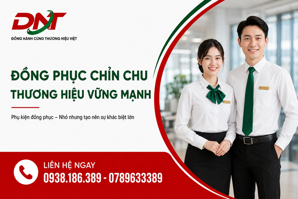 Poster truyền tải thông điệp “Đồng phục chỉn chu – Thương hiệu vững mạnh”, nhấn mạnh vai trò của phụ kiện đồng phục trong việc tạo nên hình ảnh doanh nghiệp chuyên nghiệp, đồng bộ và tăng nhận diện thương hiệu. Những chi tiết nhỏ được lựa chọn phù hợp giúp nhân viên thêm chỉn chu và tạo ấn tượng tốt với khách hàng, đối tác.